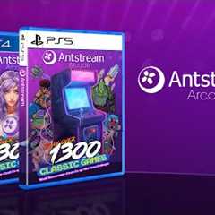 Antstream Arcade on PS4/5 NOW! Over 1300 retro games on console