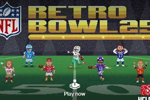 NFL Retro Bowl ''25 Out Now, Exclusively on Apple Arcade