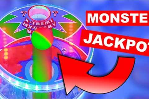 You Won''t Believe This MONSTER JACKPOT at the Arcade!
