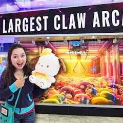 The LARGEST Claw Machine Arcade in Las Vegas!