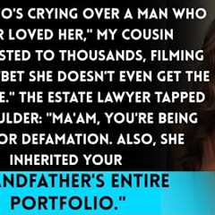 My Cousin Livestreamed My Husband''s Funeral to Mock Me — She Didn''t See the Lawyer Behind Her...
