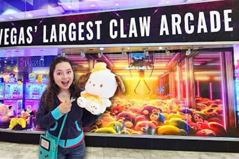 The LARGEST Claw Machine Arcade in Las Vegas!