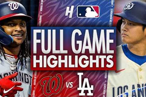 Washington Nationals vs Los Angeles Dodgers - FULL GAME HIGHLIGHTS | June 21, 2025 MLB Season