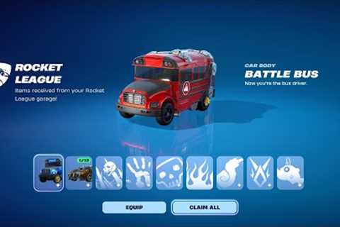 Fortnite Is FINALLY Giving The FREE Battle Bus SUV + RARE Reward (Battle Bus Gameplay/Review)