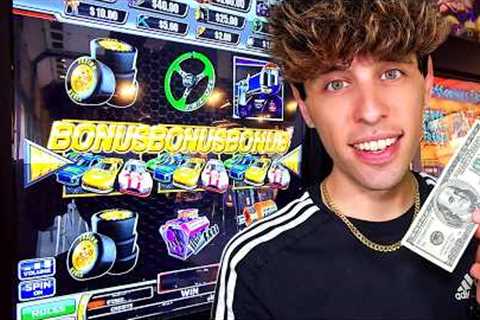 I Won Bonus Games On A New PA Skill Slot Machine!