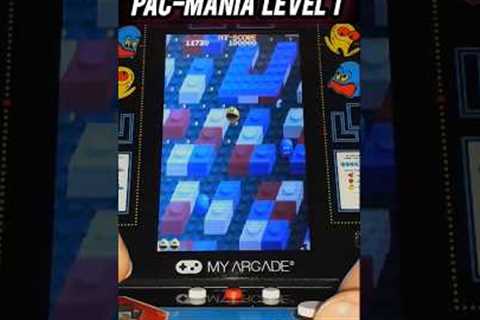Pac-Mania Level 1 Block Town ☆ My Arcade Namco Museum Mini Player